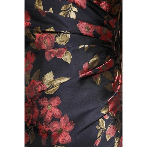 Lulus Jaqcard Floral Skort Romper - Picture 4 of 6